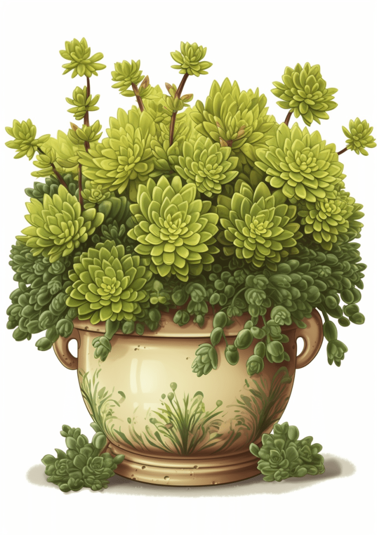 La Suculenta Sedum es una de las plantas más populares en el mundo de las suculentas.